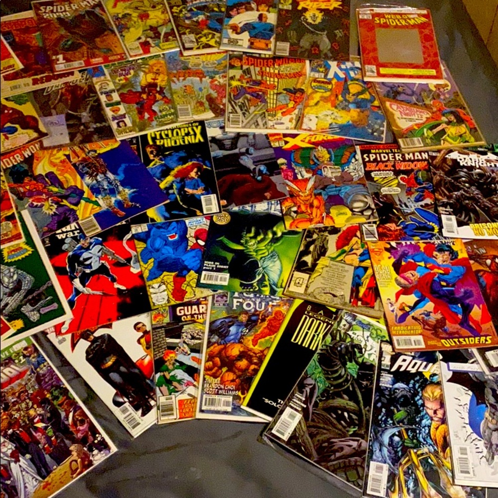 Mint condition comic books!